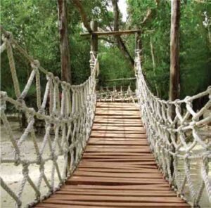 Mistywinds amenities -Burma bridge